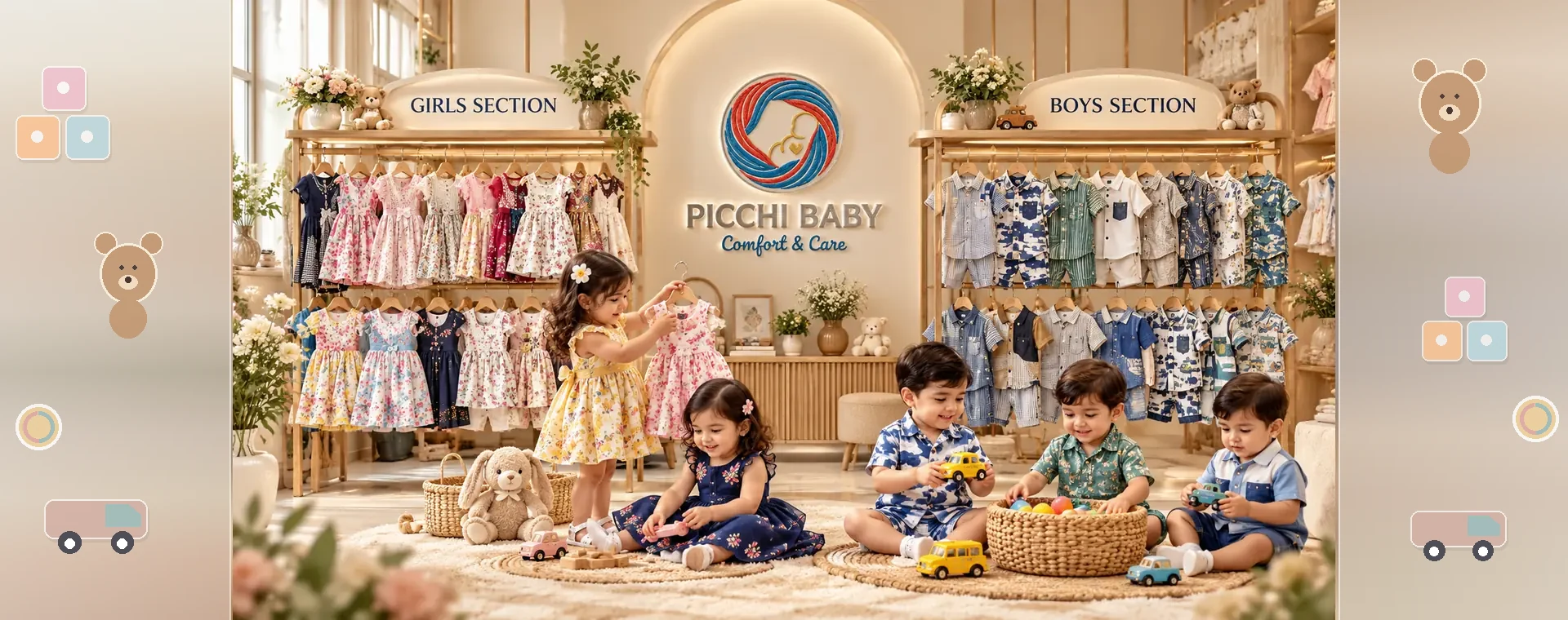 Picchi Baby Boutique Playtime